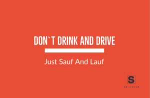 Don‘t Drink and Drive  • Sticker